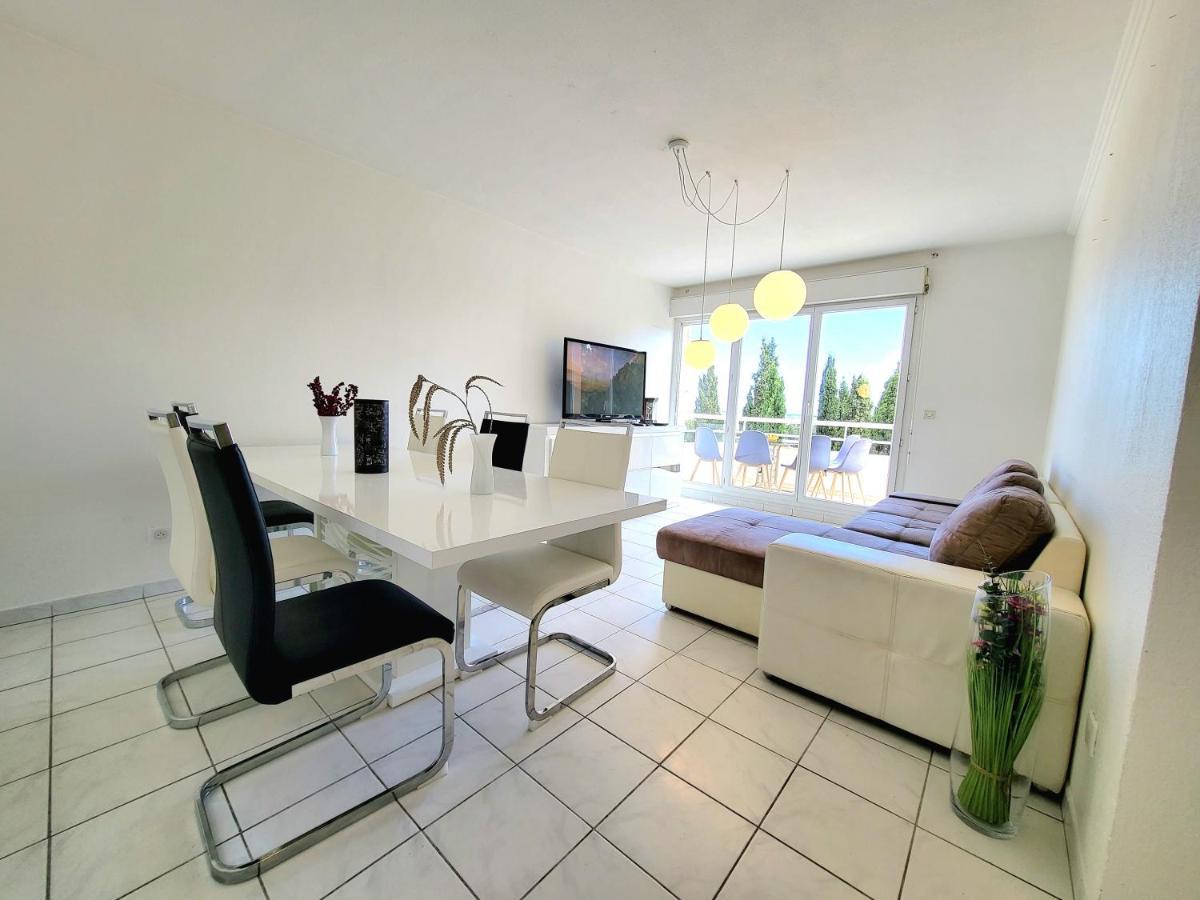 Appart Luxueux 3 Pieces, Piscine, Mer, Terrasse Cannes Exterior photo